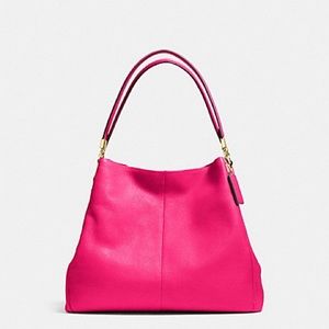Authentic Coach Phoebe Pink Shoulder Bag